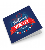 Carte de voeux "Feux d'artifice"